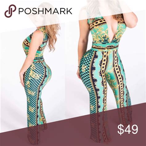 versace inspired jumpsuit free shipping